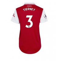 Fotbalové Dres Arsenal Kieran Tierney #3 Dámské Domácí 2022-23 Krátký Rukáv